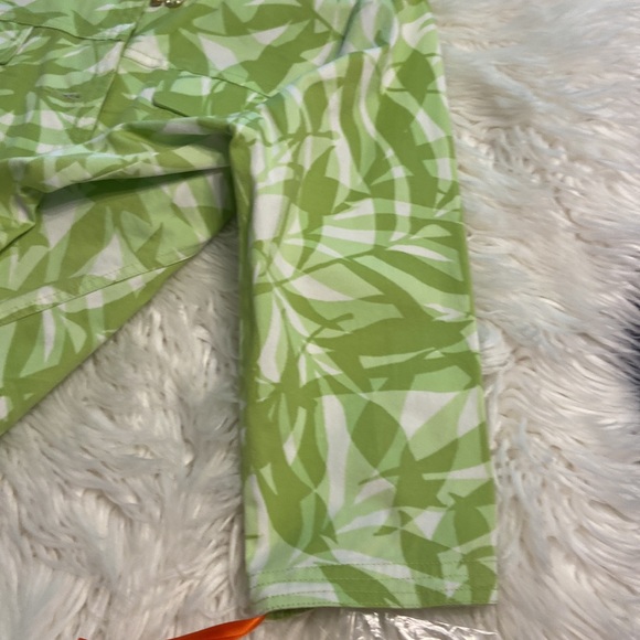 Hearts of Palm Petite Jacket brand new with tags size 12P green and white - Picture 7 of 15